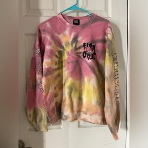 BDG Pink and White Sweatshirt